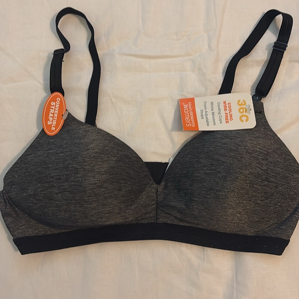 2 Warners Cooling Wire-free bras 36C - Picture 2 of 6